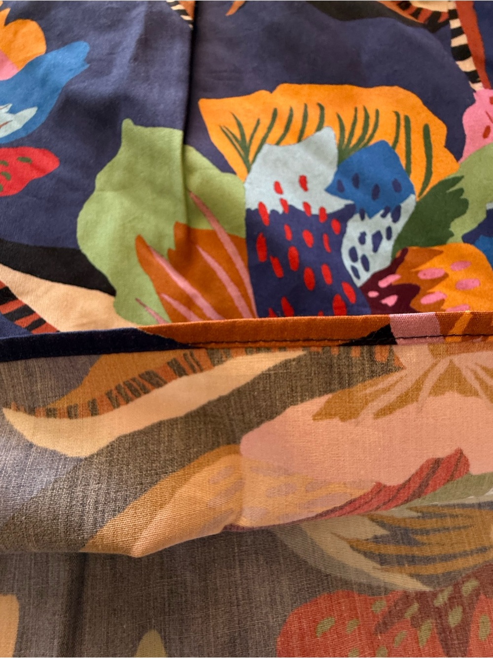 🌸 NWT Farm Rio x Anthropologie Vibrant Floral Blouse 🌸 - Picture 11 of 11